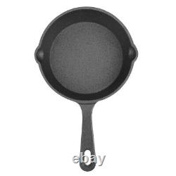 5XCast Iron Non-Stick Skillet Frying Pan for Gas Induction Cooker Egg Panhoo