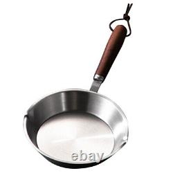 5 Pieces Frying Pan Stainless Steel Mini Cast Iron Skillet Egg