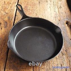 Antique WAGNER WARE Cast Iron SKILLET Frying Pan # 6 Heat Ring Ironspoon