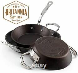 Britannia Cookware Range Frying Pan Skillet Cast Iron by Samuel Groves