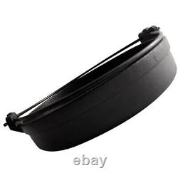 Cast Iron Skillet Camping Cooking Stove Pan with Lid Thickened