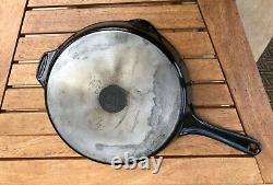 Genuine AGA 11, 28cm Heavy Cast Iron Frying / Griddle / Skillet Pan, Black