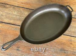 Griswold Cast Iron #15 Oval Fish Pan Skillet