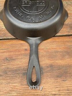 Griswold Cast Iron #4 Block Logo Skillet with Heat Ring
