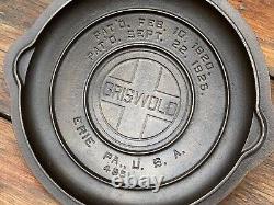 Griswold Cast Iron Fully Marked Low Dome #5 Skillet Lid