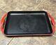 Le Creuset Red Enameled Cast Iron 13 X 9 Smooth Top Griddle Pan