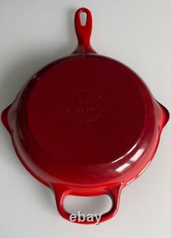 Le Creuset Signature Enamelled Cast Iron Skillet Frying Pan Cerise Red 23 cm