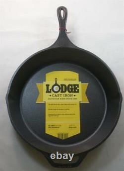 Lodge L12SK3 Cast Iron Preseasoned 13.25 Skillet Pan
