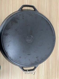 Lodge L17SK3 cast iron skillet/frying pan, 17/43.5cm diameter