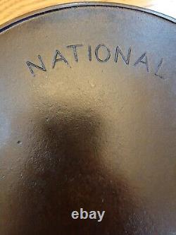 NATIONAL vintage cast iron skillet