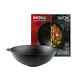 New Frying Pan Brizoll Wok Cast Iron 30 Cm And Barbecue