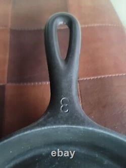 Neat Old Wagner #3 Skillet? Antique USA KITCHEN COOKWARE! Cast Iron PAN