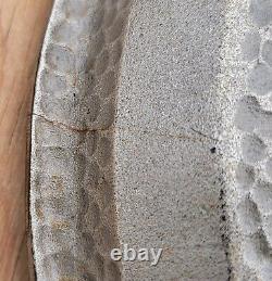 Rare #8 Griswold Hinged Hammered Erie Skillet 2008 & Matching LID 2098 Cast Iron