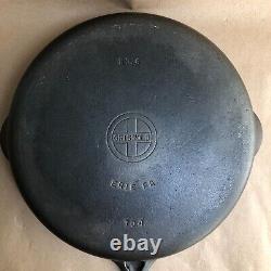 Vintage #8 Griswold Cast Iron Skillet Erie Pa, Doesn't Spin