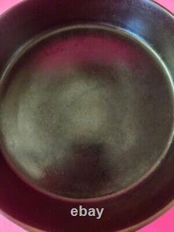 Vintage OLD WAGNER Cast Iron NATIONAL SKILLET 7 B with Heat Ring RESTORED