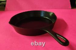 Vintage OLD WAGNER Cast Iron NATIONAL SKILLET 7 B with Heat Ring RESTORED