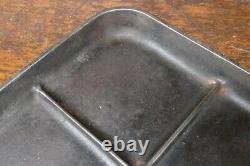 Vintage Wagner Ware Sidney O Cast Iron Bacon & Egg Breakfast Skillet Pan 1101A