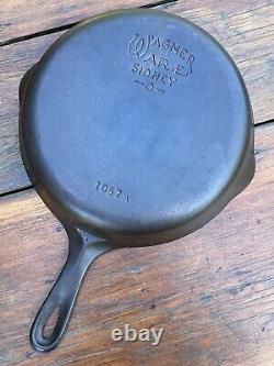Wagner Ware Cast Iron #7 Smooth Bottom Skillet