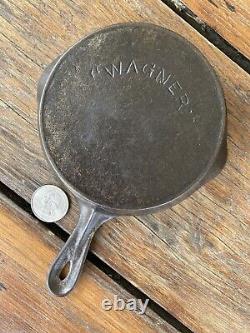 Wagner Ware Cast Iron Arc Logo Toy Skillet