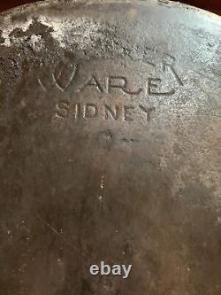 Wagner Ware Sidney -O- #10 Cast Iron Skillet 1060A 12