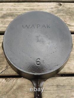 Wapak cast iron skillet 6